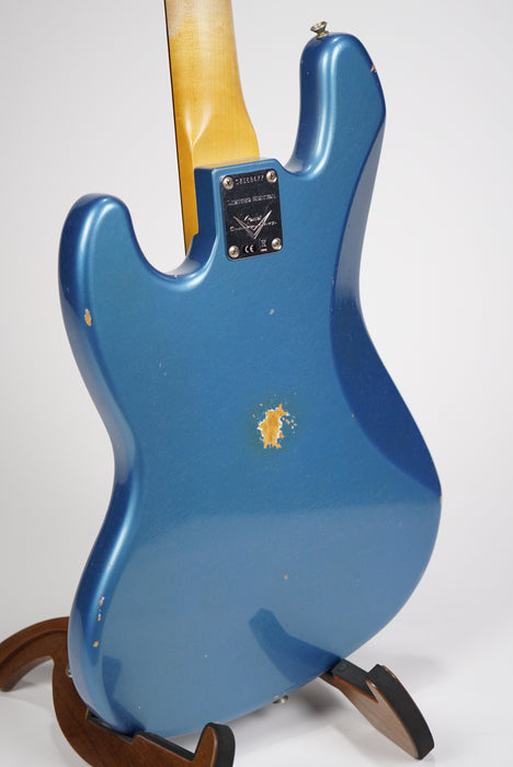 Fender Custom Shop Limited Edition '60 Jazz Bass Relic - Aged Lake Placid Blue