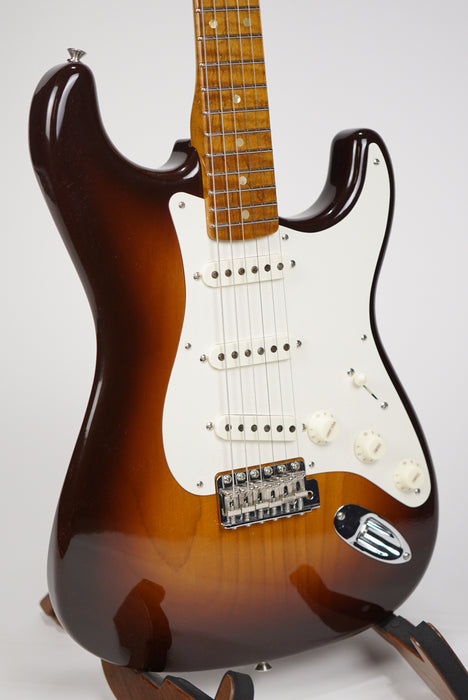 Fender Custom Shop Limited Edition Roasted Pine Stratocaster Deluxe Closet Classic - Wide-fade Chocolate