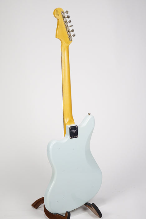 Fender Custom Shop '62 Jazzmaster Journeyman Relic Rosewood Fingerboard Super Faded Aged Sonic Blue