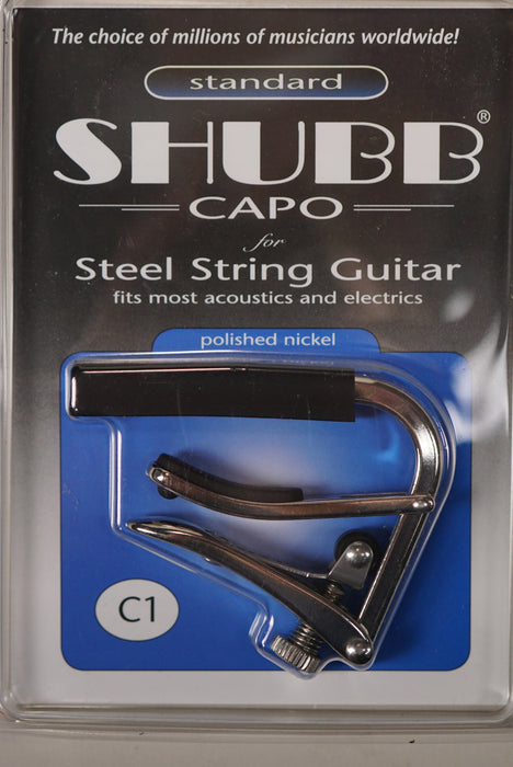Standard Shubb Capo Steel String Guitar