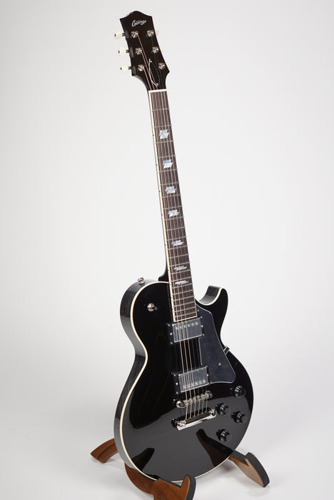 Collings City Limits - Jet Black - Black Doghair back and sides - Parallelograms