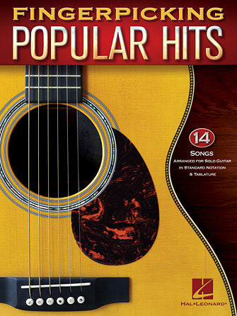 Fingerpicking Popular Hits Guitar Solo Softcover - TAB