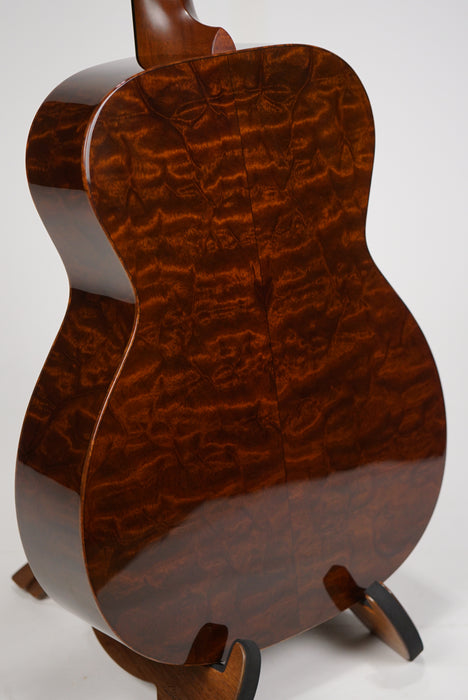 2022 Santa Cruz OM Model - 'The Tree' Mahogany with Blue Paua