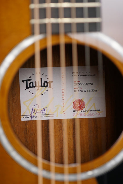 Taylor 214ce-K SB Plus