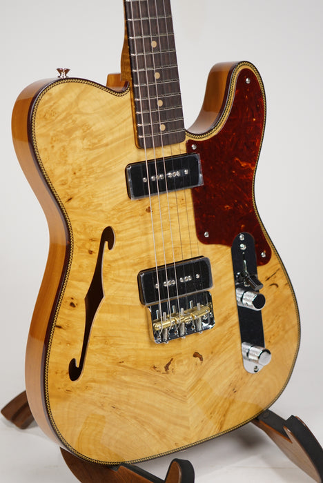 Fender Custom Shop Artisan Maple Burl Dual P90 Telecaster®