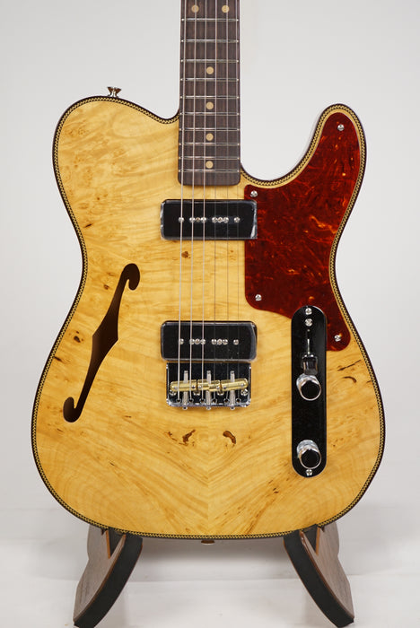 Fender Custom Shop Artisan Maple Burl Dual P90 Telecaster®