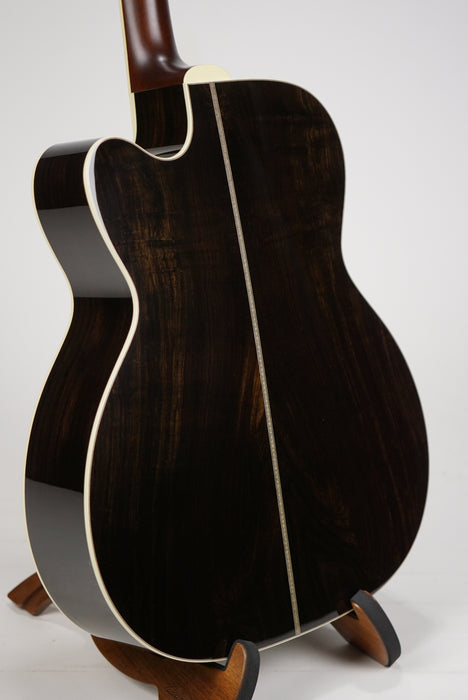 Santa Cruz OMG OM Grand Cutaway- African Blackwood