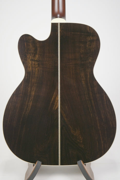 Santa Cruz OMG OM Grand Cutaway- African Blackwood