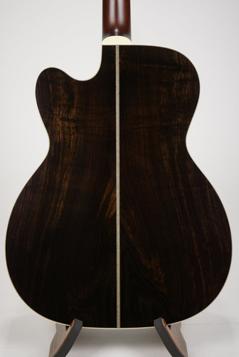 Santa Cruz OMG OM Grand Cutaway- African Blackwood