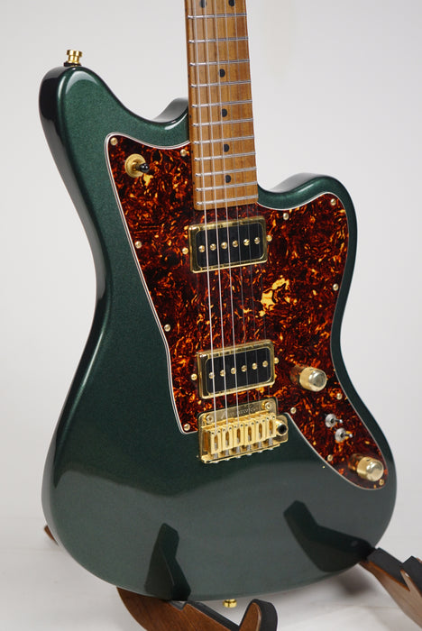 2022 Tom Anderson Raven Classic Bullitt Green w/ Gold Hardware