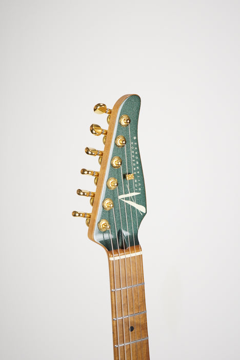 2022 Tom Anderson Raven Classic Bullitt Green w/ Gold Hardware