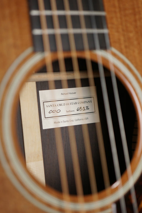 Santa Cruz OOO Custom African Blackwood