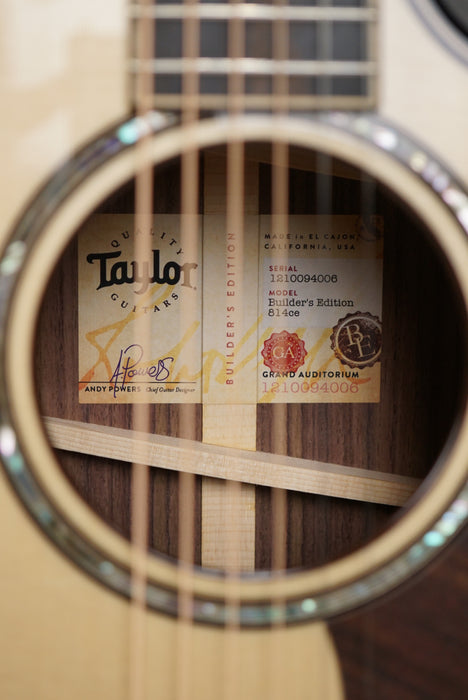 Taylor Builder's Edition 814ce