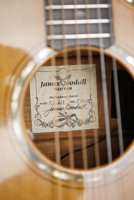 1994 Goodall Koa Standard Cutaway