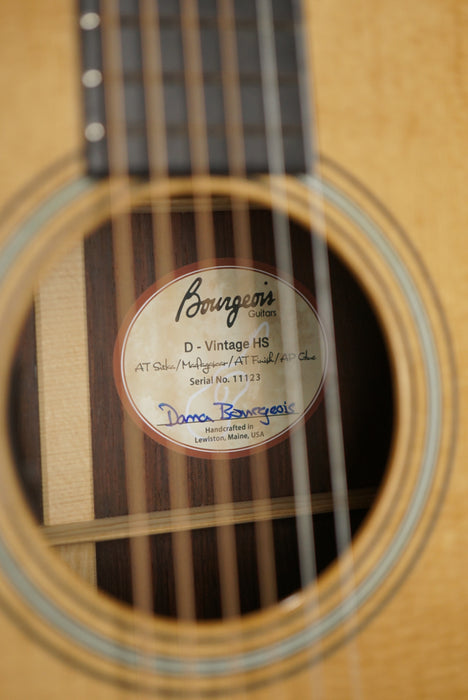 Bourgeois Custom D Vintage Heirloom Series