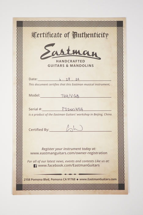 Eastman T64/V-GB