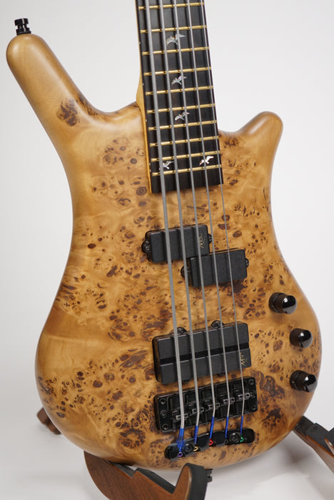 2006 Warwick Thumb Bass 5 String Poplar Burl!