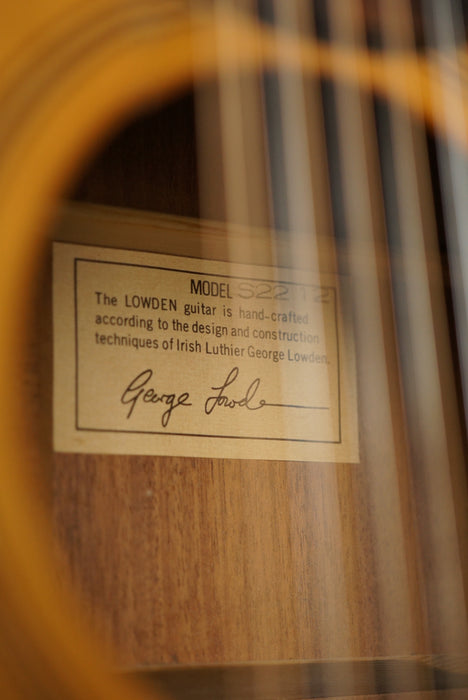 c. 1985 Lowden S22 12 String!