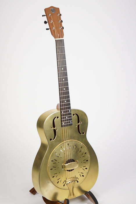2023 National Reso-Phonic Raw Brass 14 fret