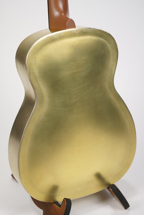 2023 National Reso-Phonic Raw Brass 14 fret