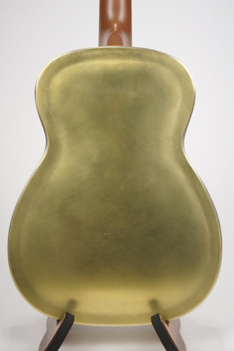 2023 National Reso-Phonic Raw Brass 14 fret