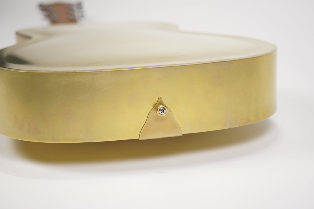 2023 National Reso-Phonic Raw Brass 14 fret