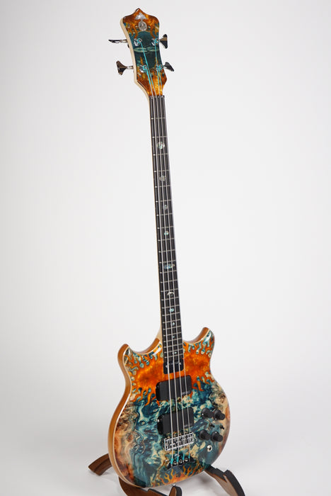 Alembic Clarke Deluxe -Buckeye Burl/Resin!