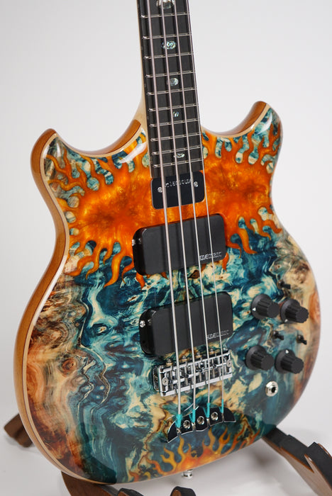 Alembic Clarke Deluxe -Buckeye Burl/Resin!