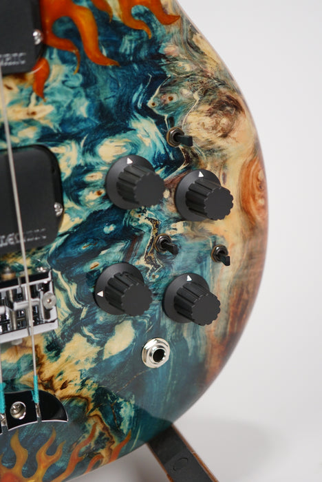 Alembic Clarke Deluxe -Buckeye Burl/Resin!