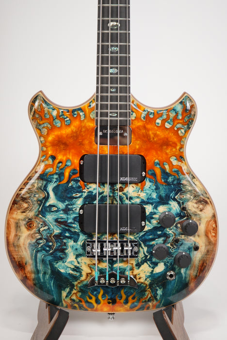 Alembic Clarke Deluxe -Buckeye Burl/Resin!