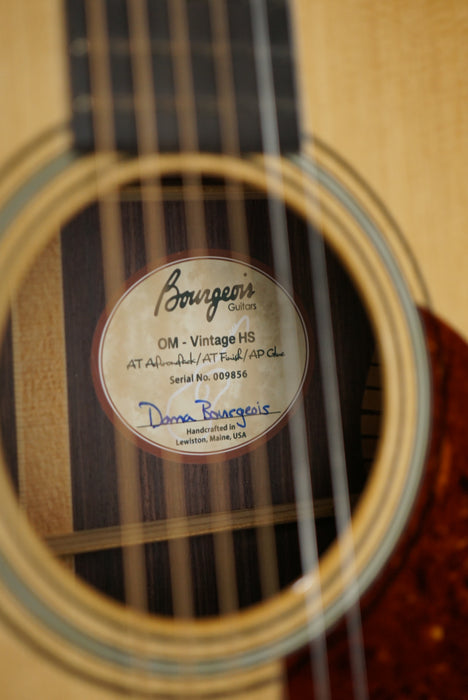 2024 Bourgeois OM Vintage