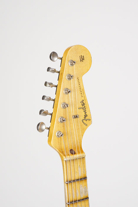 Fender Custom Shop Fender Custom Shop Limited-edition '57 Stratocaster Relic - Faded Aged Daphne Blue