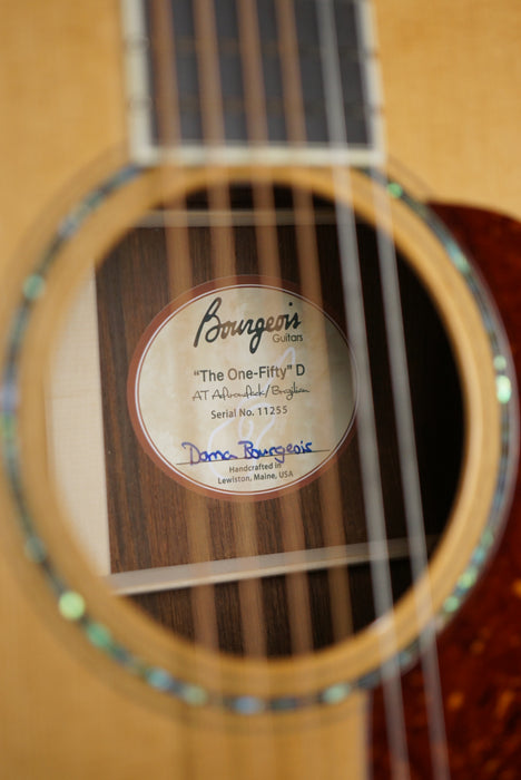 Bourgeois D The One-Fifty | Brazilian RW & Torrified Adirondack