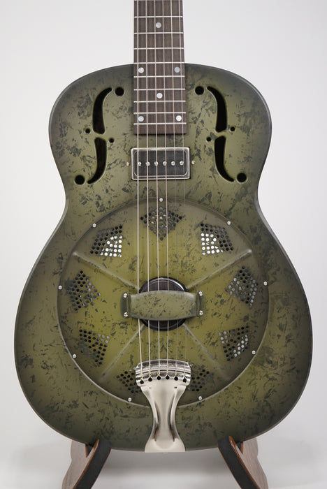 National NRP 14 Fret Deluxe B Series - Black Rust