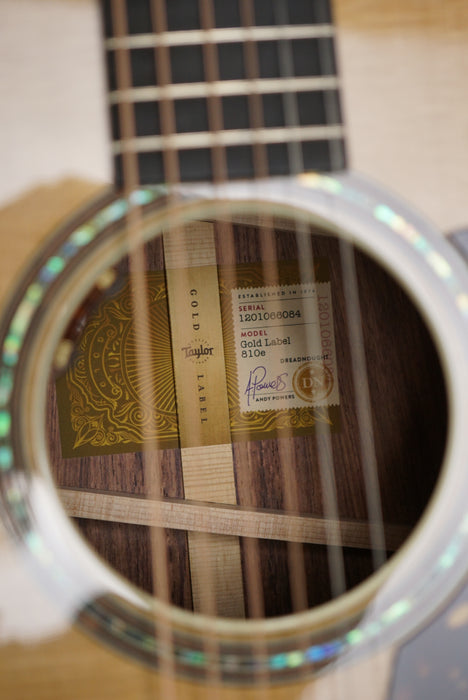 Taylor Gold Label 810e