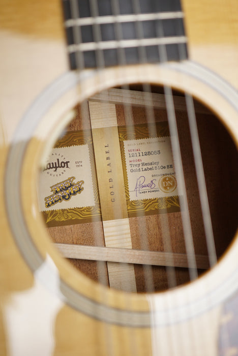 Taylor Trey Hensley Gold Label 510e Special Edition