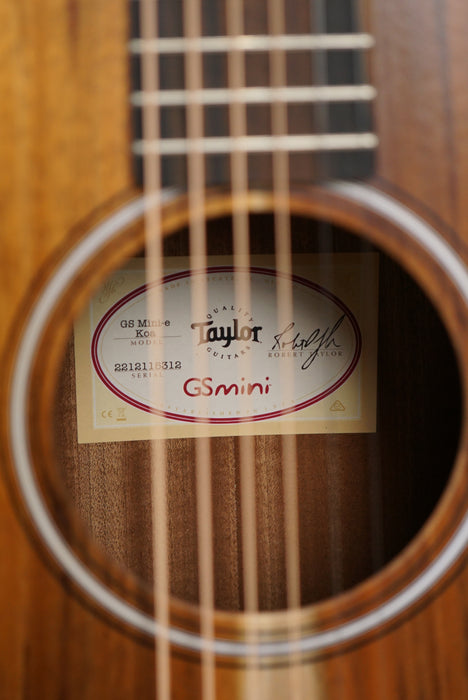 Taylor GS Mini-e Koa