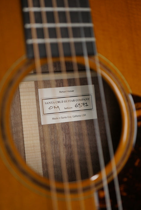 Santa Cruz OM Cedar Walnut