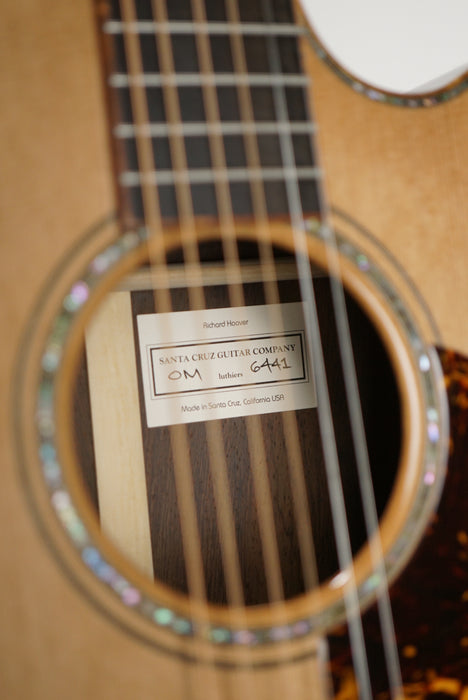 Santa Cruz Guitar OM Cutaway