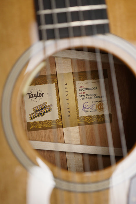 Taylor Trey Hensley Gold Label 510e Special Edition