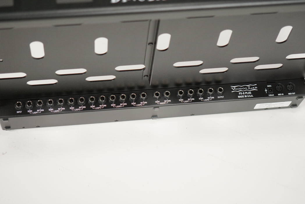 2023 Voodoo Lab Dingbat Pedalboard PX Package - PX-8 Plus Switcher and Gig Bag