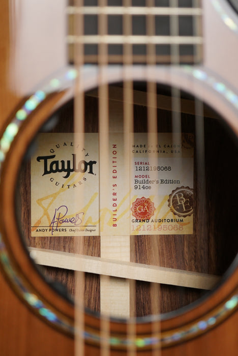Taylor Next Gen Builder's Edition 914ce