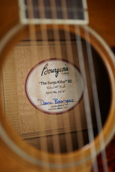 Bourgeois The Banjo Killer SD - Sunburst!