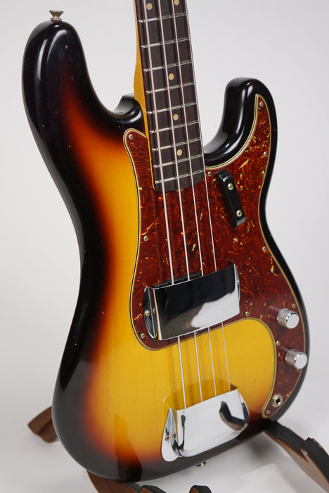 Fender Custom Shop '63 Precision Bass Relic Aged 3-Tone Sunburst
