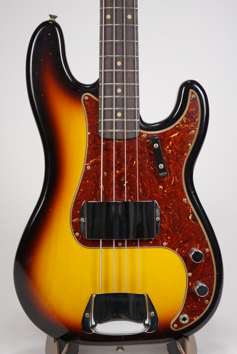 Fender Custom Shop '63 Precision Bass Relic Aged 3-Tone Sunburst