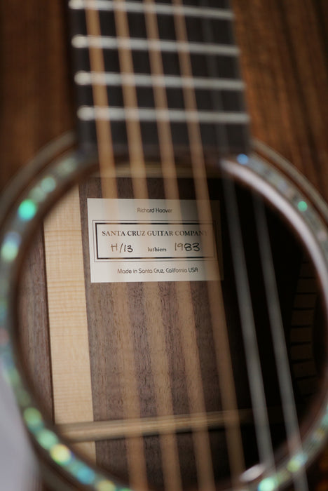 Santa Cruz H/13 Fret Model Guitar