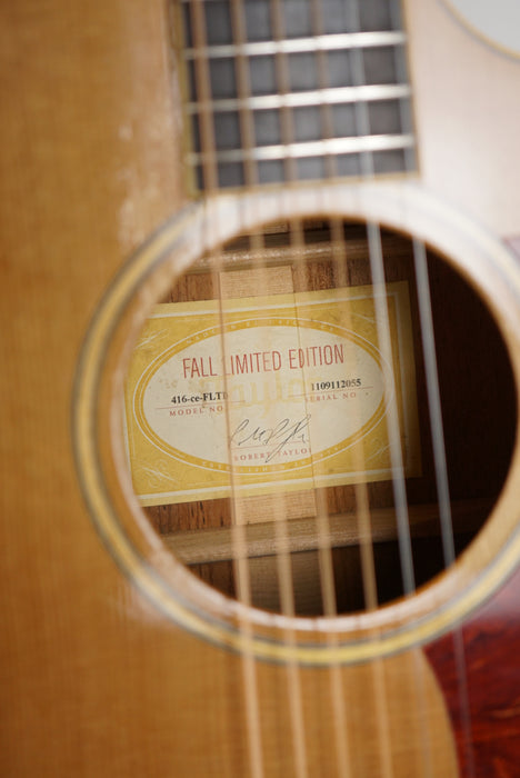 2012 Taylor 416ce FLTD