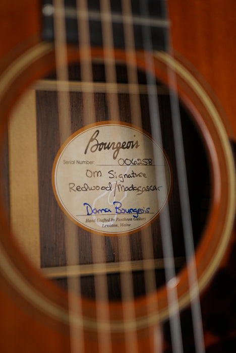 2013 Bourgeois OM DB Signature