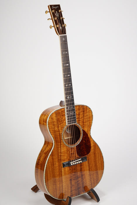 Bourgeois 45 Style OM | All Koa w/ Holly Binding