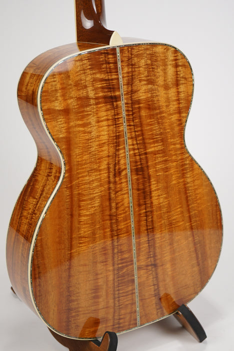 Bourgeois 45 Style OM | All Koa w/ Holly Binding